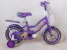 XE ĐẠP TRẺ EM 12 INCH LGB Bicycle 2 Ống – MÀU TÍM