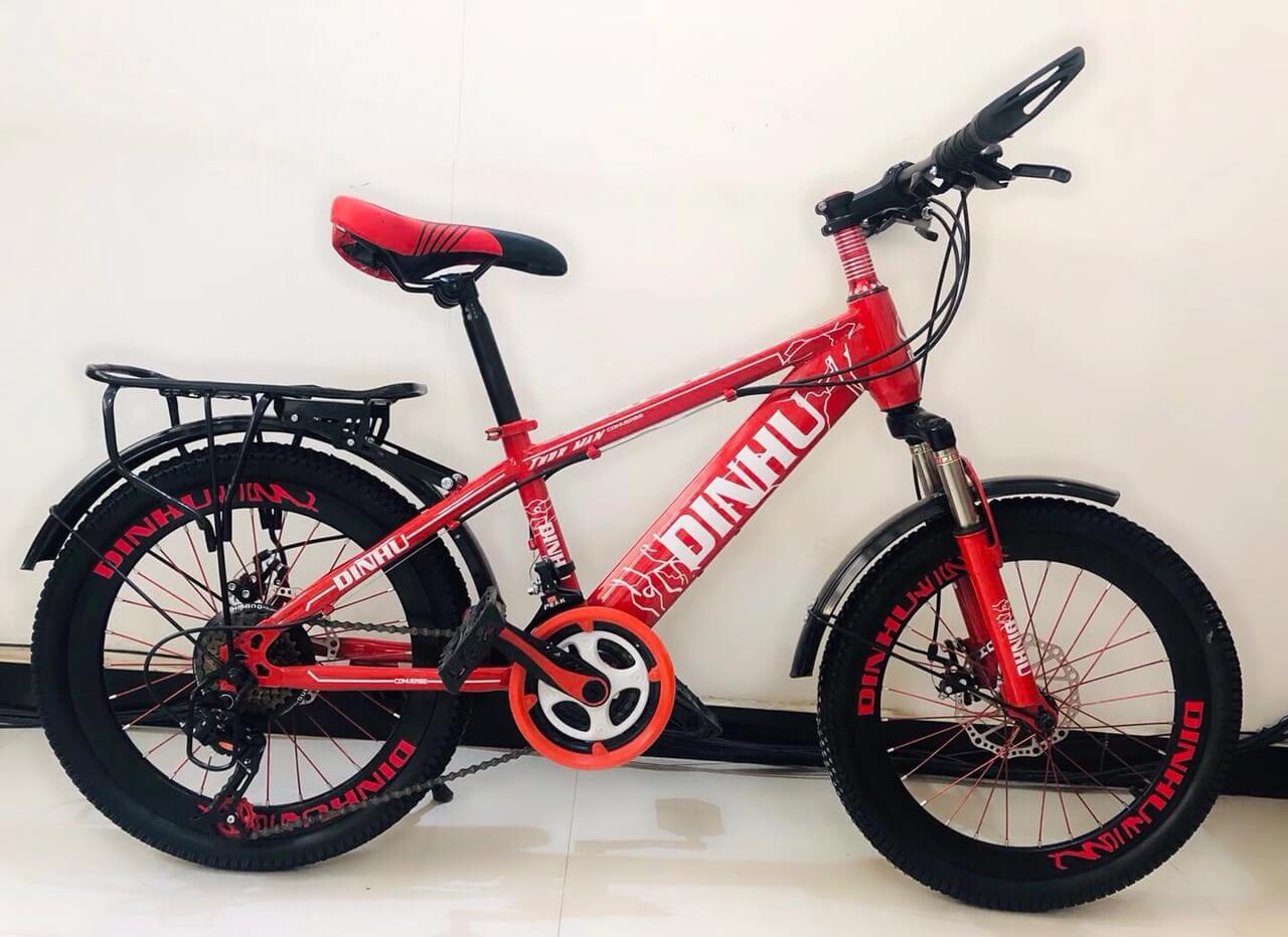 Xe đạp thể thao DINHU new 2017 đỏ đen  Nguyễn Thảo  MBN181055   0903700134