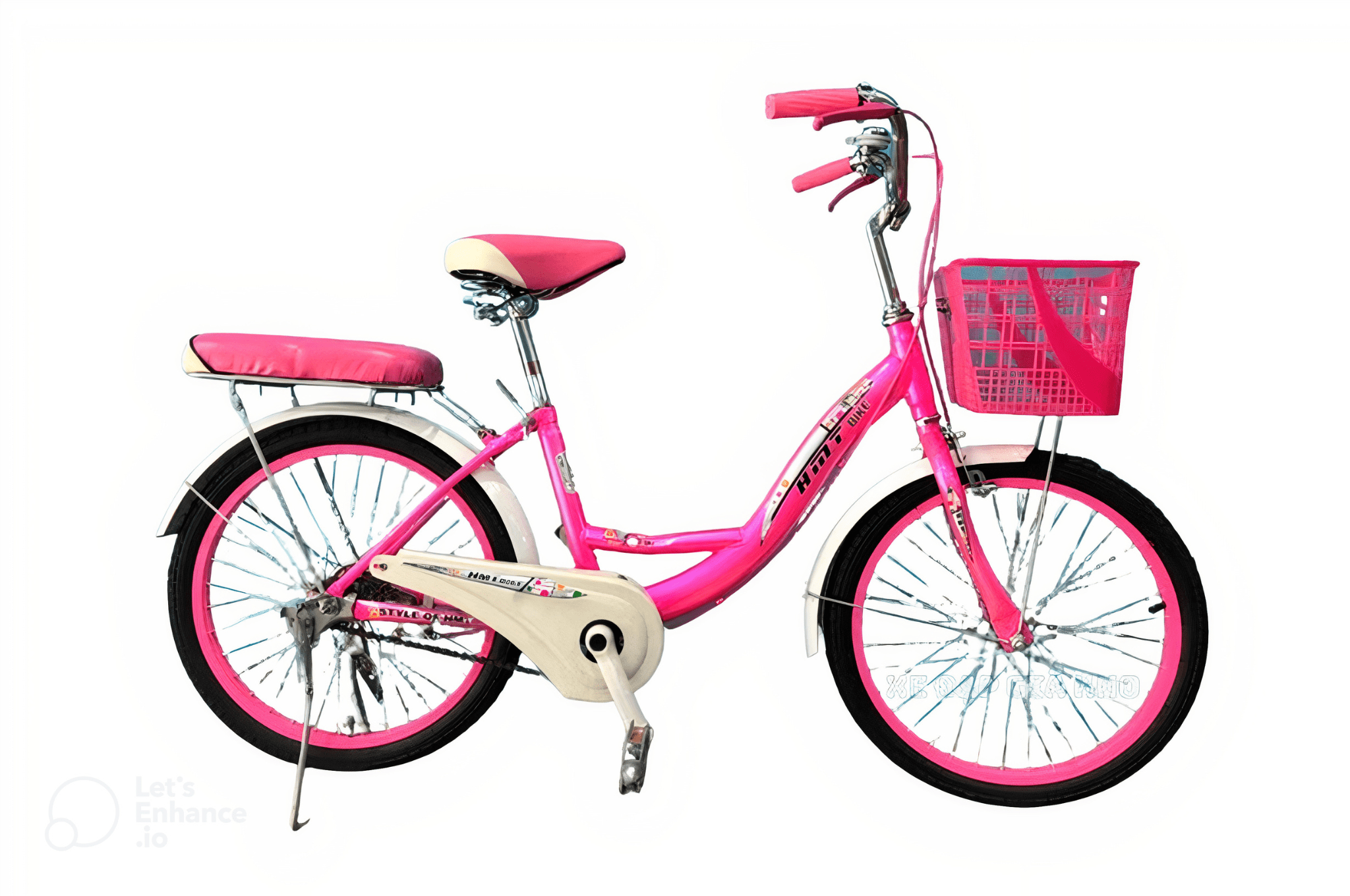 Với màu hồng thật ngọt ngào và dễ thương, chiếc xe đạp này được thiết kế để nổi bật và thu hút mọi ánh nhìn. Hãy xem hình ảnh để khám phá đầy đủ vẻ đẹp của chiếc xe đạp màu hồng đầy sức sống này.