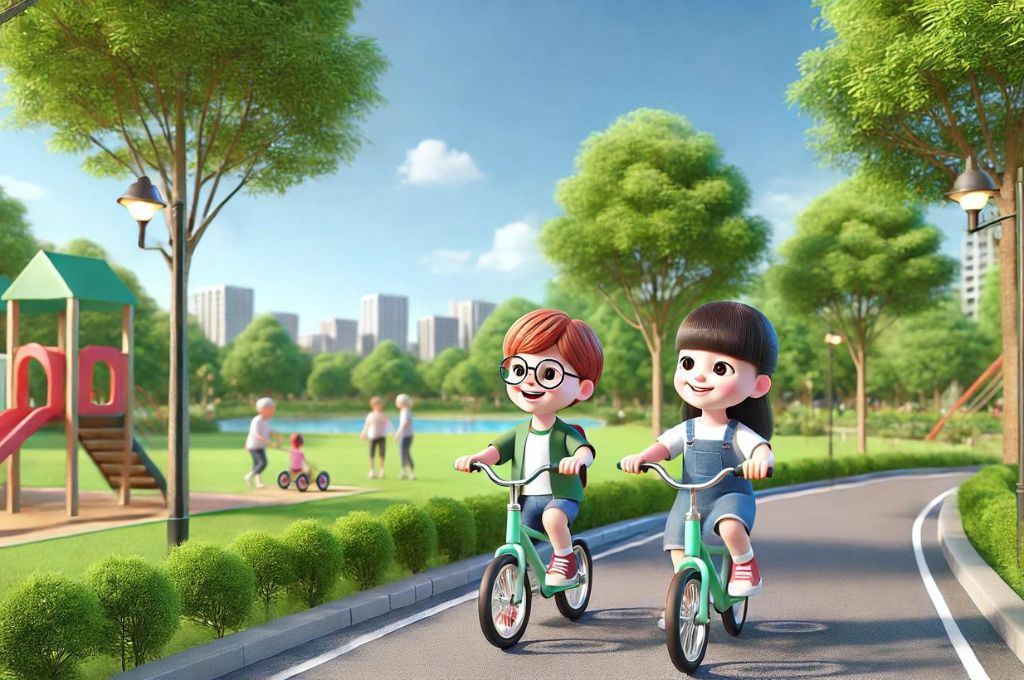 Phụ tùng chất lượng cao giúp bảo đảm an toàn cho các bé khi đạp xe