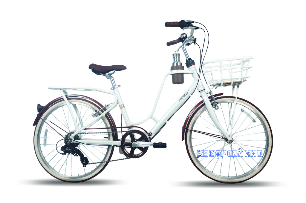Top 7 Mẫu Xe Đạp Nữ Nhập Khẩu Tốt Nhất Trên Thị Trường 10 Xe Dap Duong Pho Touring MOMENTUM iNeed Latte 24 2021
