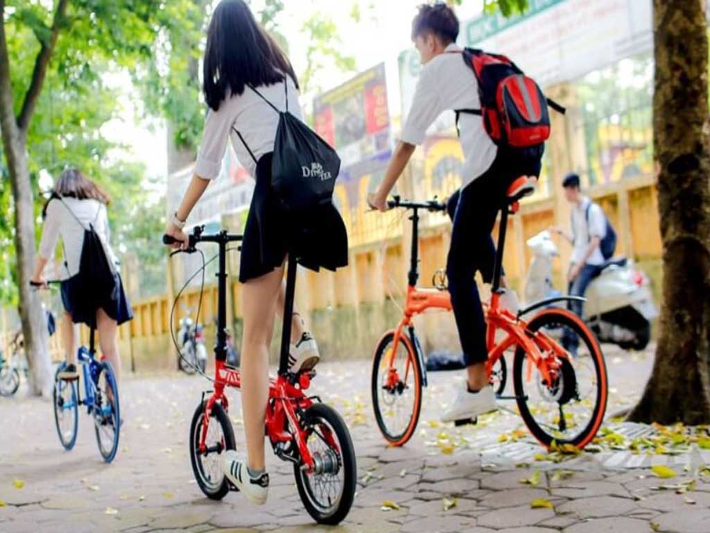 Xe đạp gấp Honda Modulo đánh giá giá bán thông số tại Việt Nam