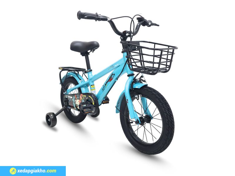 16 Inch Là Bao Nhiêu Cm? Cách Chọn Xe Đạp 16 Inch Phù Hợp 7 Xe đạp trẻ em 16 inch, có bánh phụ hỗ trợ