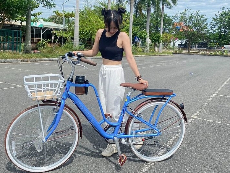 5 Mẫu Xe Đạp Phổ Thông Cho Nữ Chất Lượng Nhất 4 Đạp xe giúp giảm thiểu ô nhiễm không khí và đảm bảo an toàn cho các em chưa có bằng lái xe