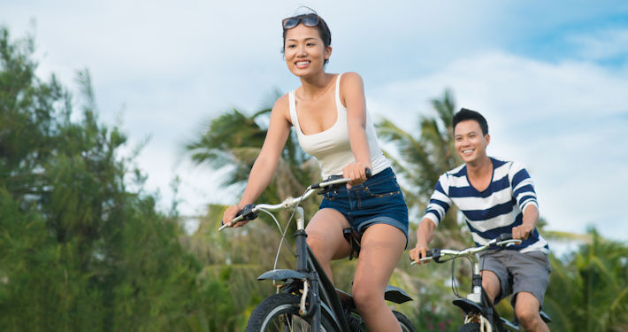 Bạn thích đạp xe một mình hay cùng bạn bè  Xe Đạp Gấp Papilo
