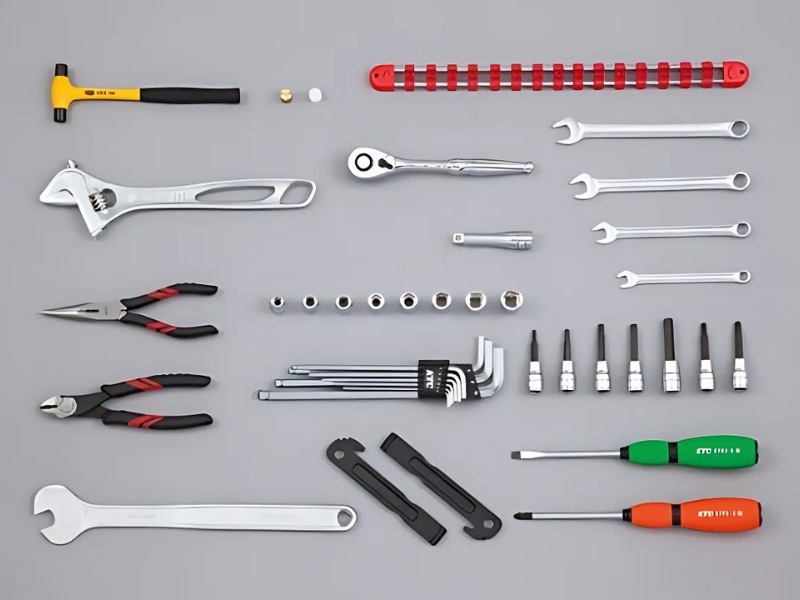 Chuẩn bị dụng cụ lắp ráp xe đạp 