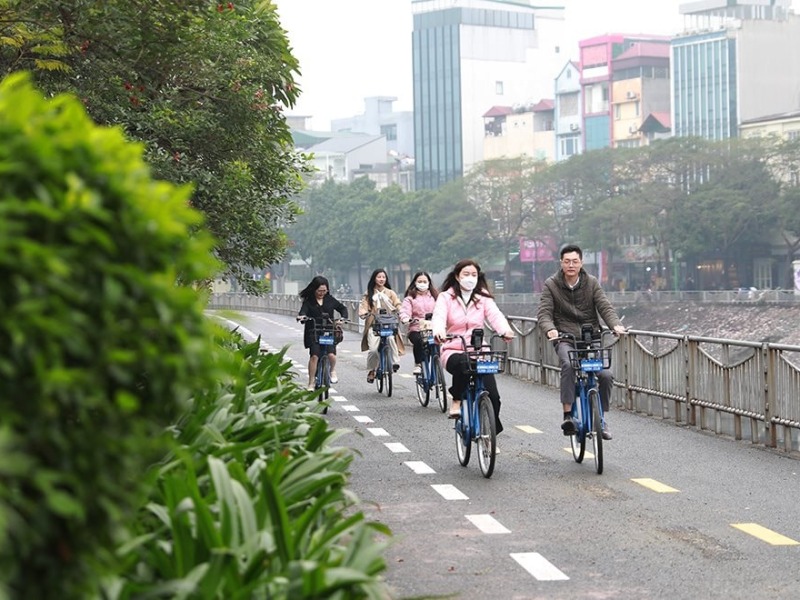 Khắc Phục 5 Nỗi Lo Khi Đi Xe Đạp Thể Thao Đi Làm 5 Đường dành riêng cho xe đạp đang được triển khai phục vụ người dân
