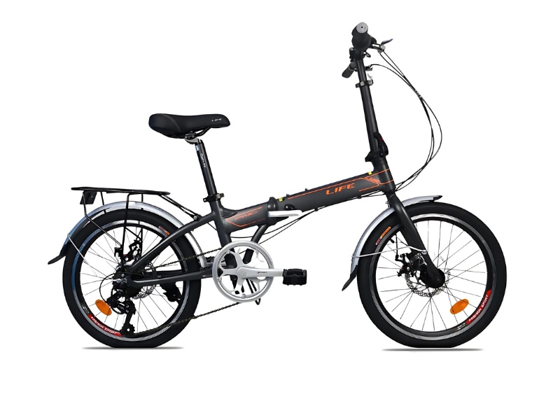 Top 3 Mẫu Xe Đạp Gấp Gọn Cho Người Lớn Đáng Mua 4 Xe đạp gấp Life C300 20 Inch khung nhôm bền nhẹ