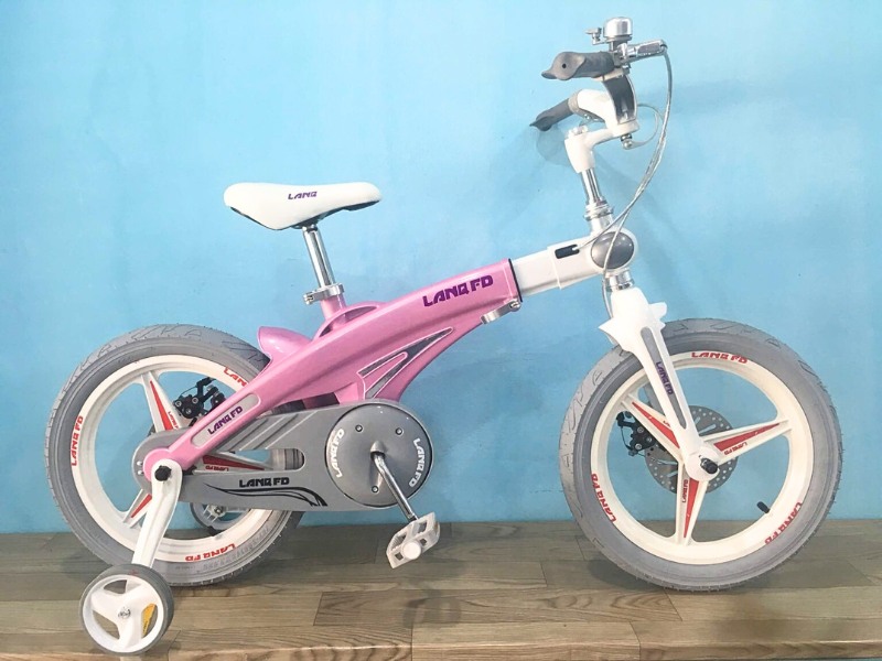Các Mẫu Xe Đạp Trẻ Em 16 Inch Đẹp Nhất Cho Bé 7 Xe đạp trẻ em 16 inch LANQ FD 40 cao cấp màu sắc dễ thương