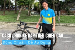 Cách chọn xe đạp theo chiều cao đúng chuẩn, dễ áp dụng