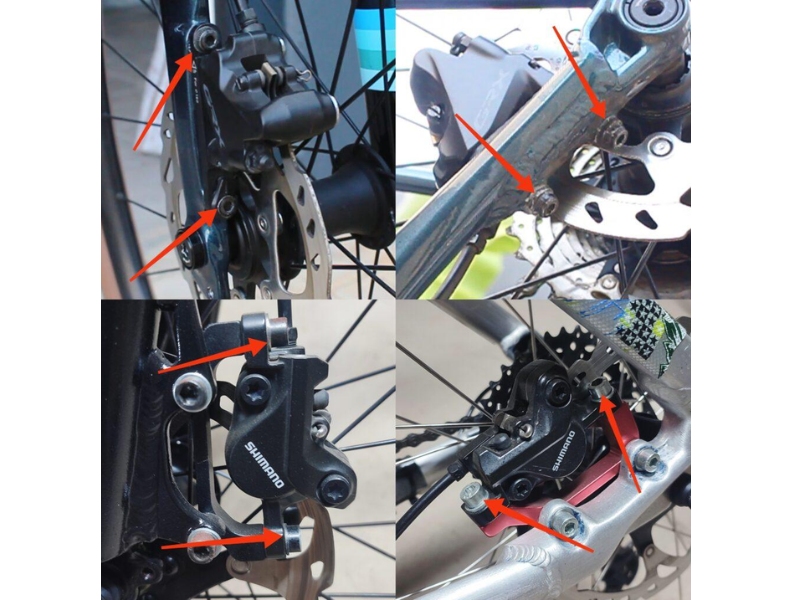 Các Bước Thay Má Phanh Đĩa Xe Đạp Thể Thao 13 Không căn chỉnh đúng sau khi thay má phanh đĩa xe đạp khiến đĩa bị cọ, gây tiếng ồn