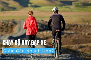 Chạy bộ hay đạp xe giảm cân nhanh hơn