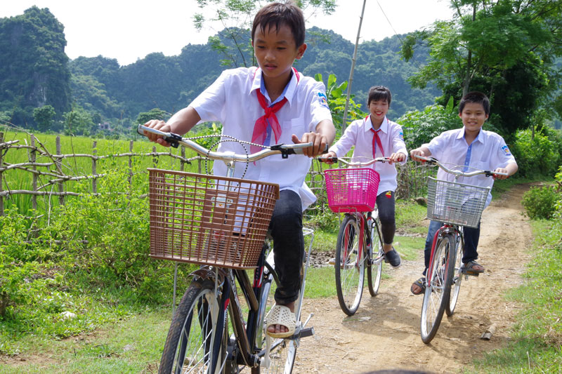 Học sinh tè học tập đã có được cút xe đạp điện không