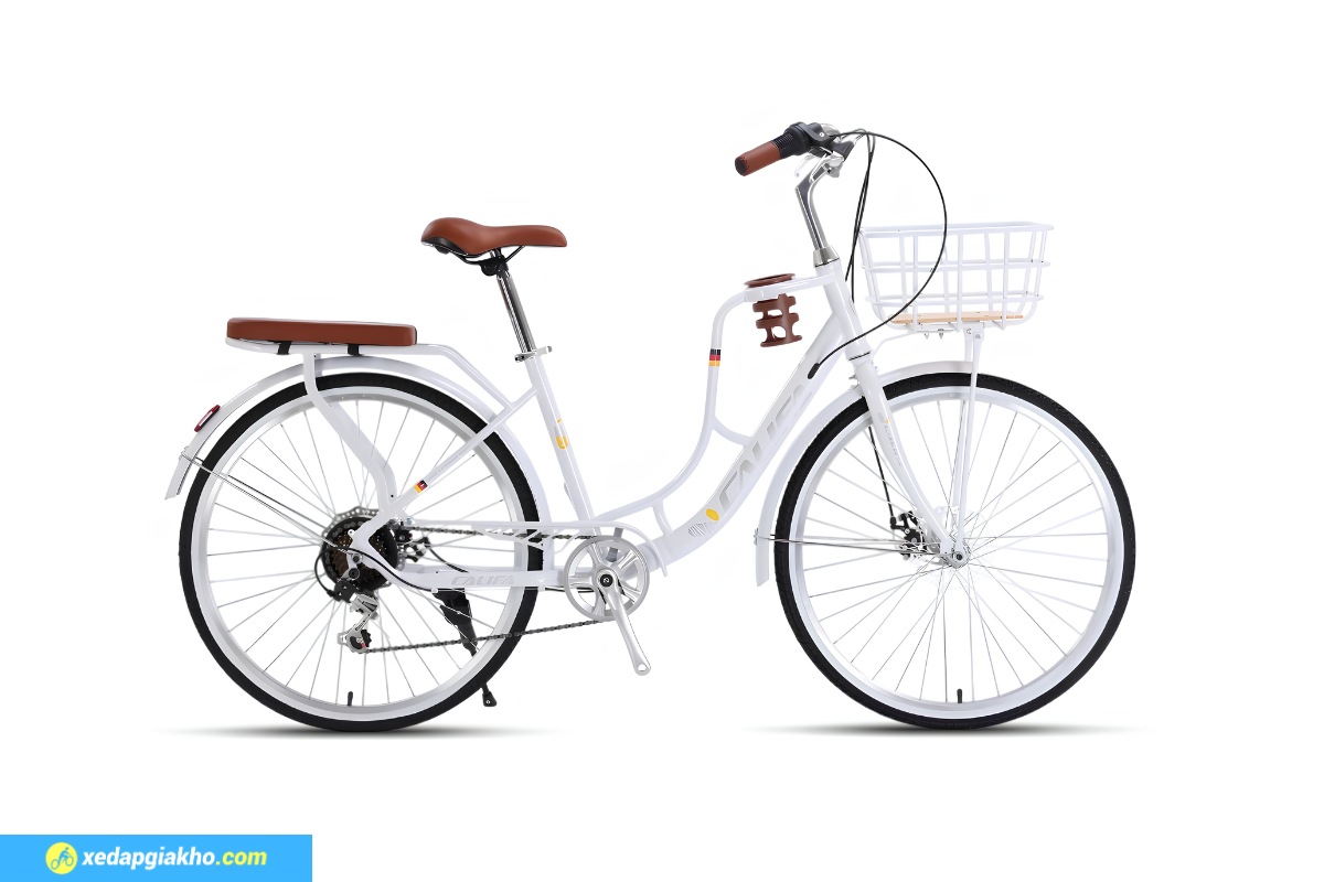 5 Mẫu Xe Đạp Mini Nữ Dành Cho Học Sinh, Sinh Viên 6 Xe đạp mini nữ nhiều tốc độ, vận hành ổn định