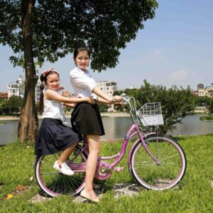 Xe đạp nữ dành cho học sinh, sinh viên