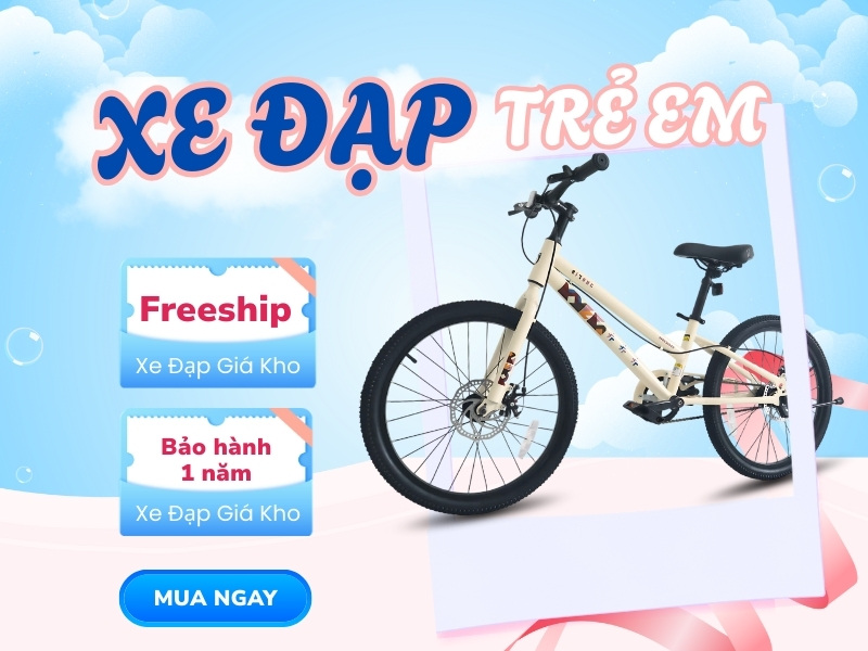 Chọn Xe Đạp 2 Bánh Trẻ Em Như Thế Nào Cho Bé An Toàn? 2 Xe đạp trẻ em giúp trẻ phát triển toàn diện