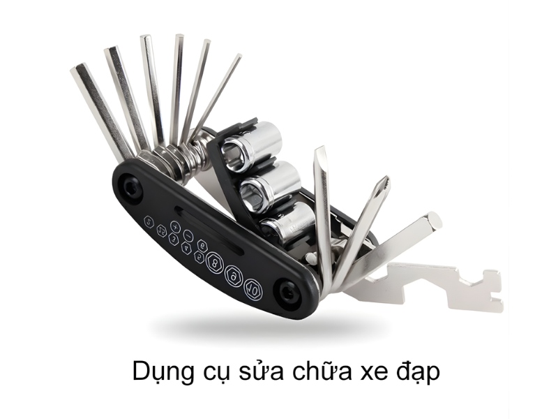 Bộ Lục Giác Có Khoá Đa Năng 6 Bộ lục giác đa năng thiết kế nhỏ gọn, tiện để bạn mang theo khi cần