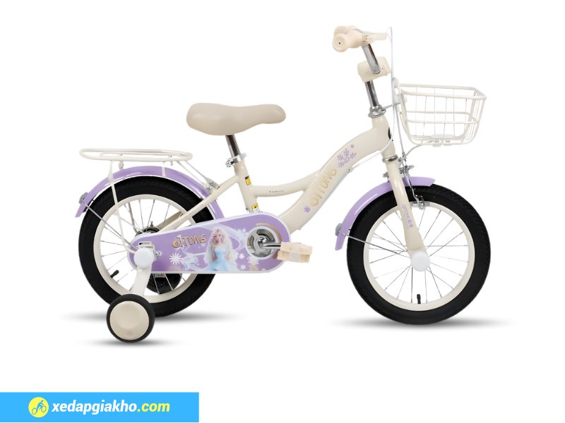 Top 8 Mẫu Xe Đạp Trẻ Em Giá Rẻ TP.HCM 3 Xe đạp trẻ em Qitong Anna cho bé 3 - 4 tuổi