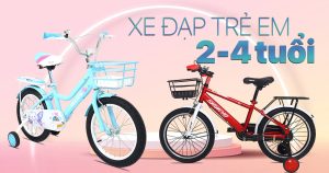 Xe trẻ em có khối lượng và trọng lượng nhẹ