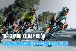 Top 3 mẫu xe đạp cuộc dưới 10 triệu đáng mua
