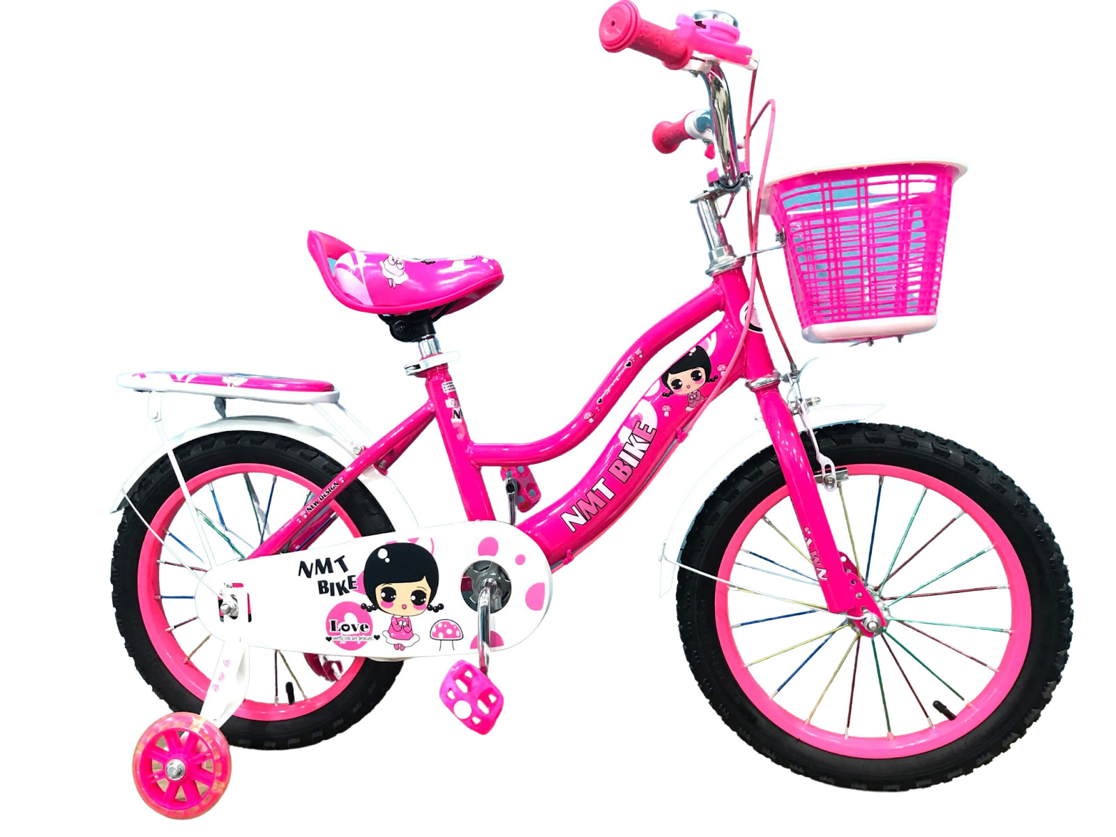 xe-dap-NMT-bike-nau-hong-cho-be-gai