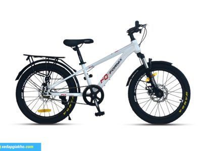 Xe Đạp Địa Hình Trẻ Em Fornix MX20 20 Inch Màu Trắng Đỏ
