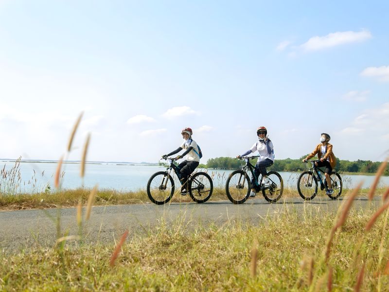 Lợi Ích Xe Đạp Leo Núi: Những Điều Bạn Cần Biết 9 Xe đạp sử dụng được nhiều dạng địa hình