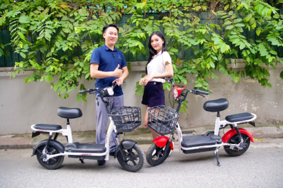 5 Mẫu Xe Đạp Điện Giá Rẻ Nhất Không Thể Bỏ Qua 2 Xe đạp điện giá rẻ thiết kế đẹp mắt, tiện lợi