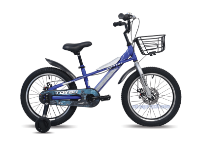 Xe Đạp Trẻ Em ToYou 18TY-34 18 Inch Thắng Đĩa 4 Xe-Dap-Tre-Em-ToYou-18TY-34-18-Inch-Thang-Dia-trang-xanh