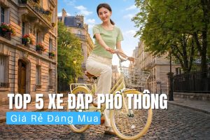 Top 5 Xe Đạp Phổ Thông Giá Rẻ Đáng Mua