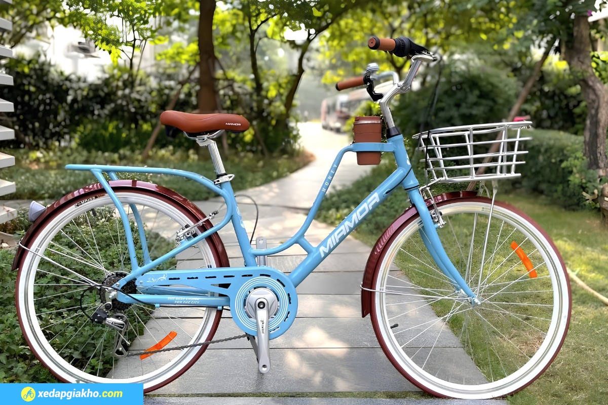 Xe Đạp Cho Nữ Cao 1m50 Mẫu Nào Nên Mua? 11 Xe đạp đường phố nữ có nhiều tốc độ linh hoạt