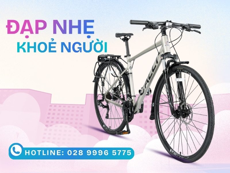 Mẫu Xe Đạp Đi Làm Cho Dân Văn Phòng 7 Các mẫu xe Calli đẹp, màu sắc trẻ trung