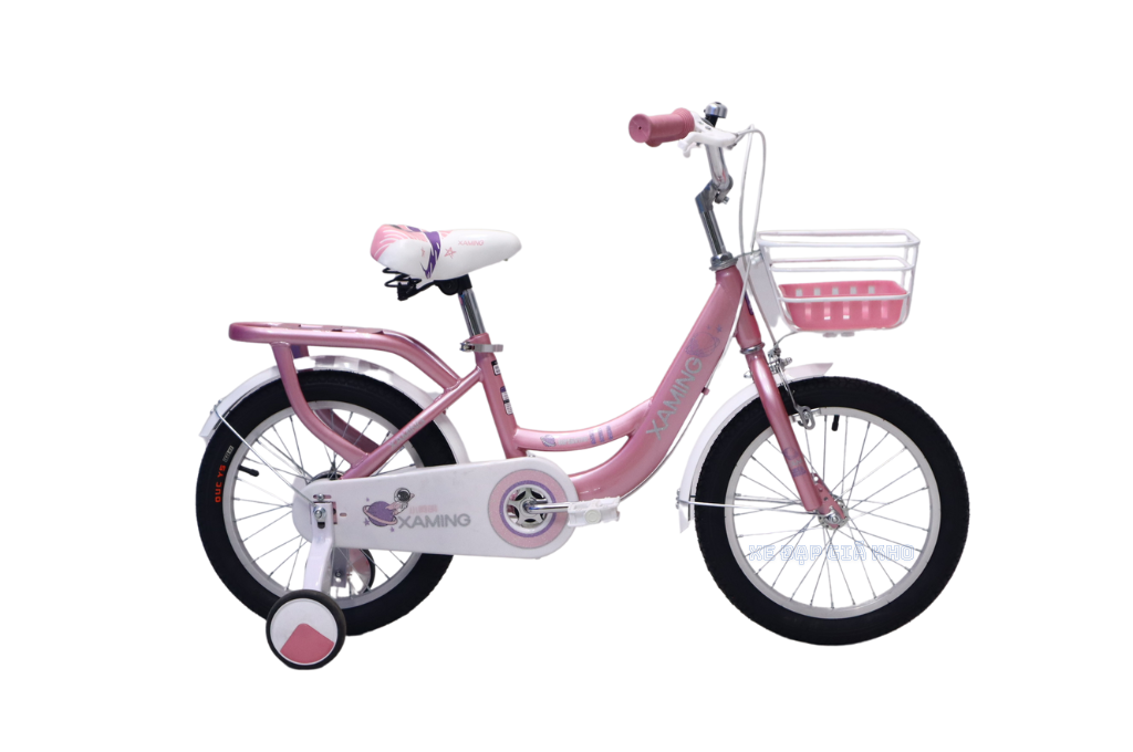 Xe đạp cho bé gái Xaming liền sườn 14 inch 