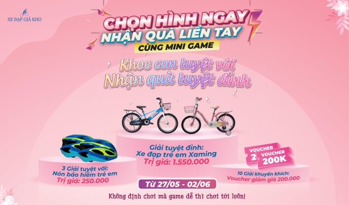 Xe Đạp Giá Kho – Nguồn Xe Đạp Nhập Khẩu Lớn Nhất Việt Nam