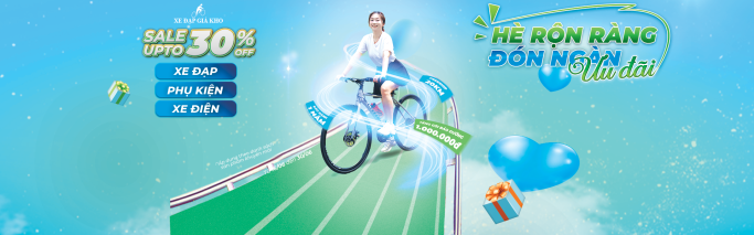 Xe Đạp Giá Kho – Nguồn Xe Đạp Nhập Khẩu Lớn Nhất Việt Nam