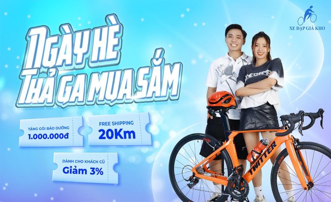Xe Đạp Giá Kho – Nguồn Xe Đạp Nhập Khẩu Lớn Nhất Việt Nam