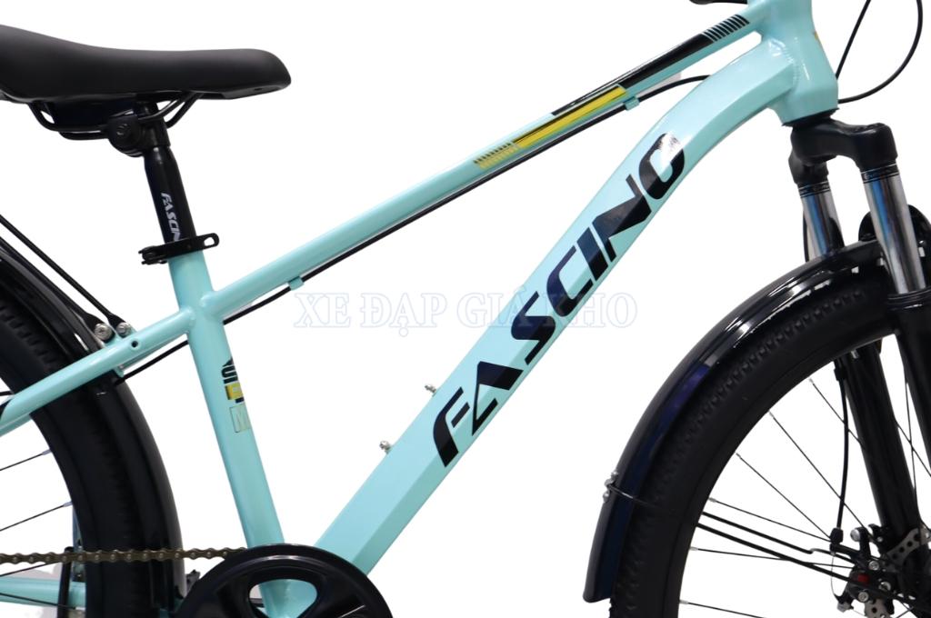 Khung xe đạp Fascino phối các gam màu đặc biệt