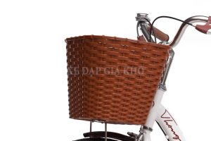 giỏ xe tiện lợi được làm từ chất liệu nhựa giả mây