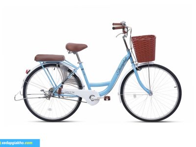 Xe đạp Thống Nhất New 26 màu xanh