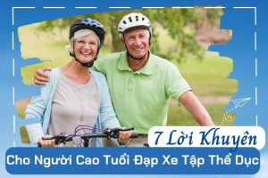 7 lời khuyên người cao tuổi đạp xe