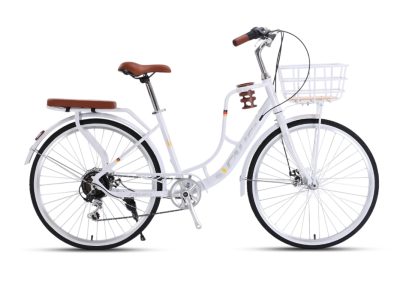 Xe Đạp Nữ Califa Misa 26 Inch Màu Trắng