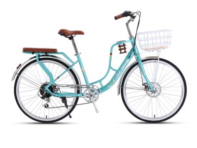 Xe Đạp Nữ Califa Misa 26 Inch - Phanh Đĩa Cơ | Giá Rẻ | Khuyến Mãi Hot 7 Xe Đạp Nữ Califa Misa 26 Inch Màu Xanh