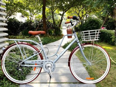 Xe Đạp Nữ Đường Phố Miamor Honey 26 Inch Màu Xám