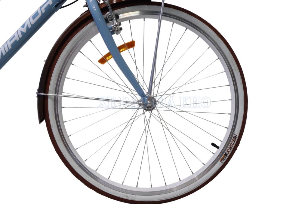 Bánh xe đạp 26 inch và vành xe hợp kim nhôm 2 lớp