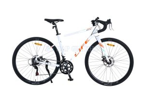 Xe Đạp Đua Life Salah 700C trắng cam