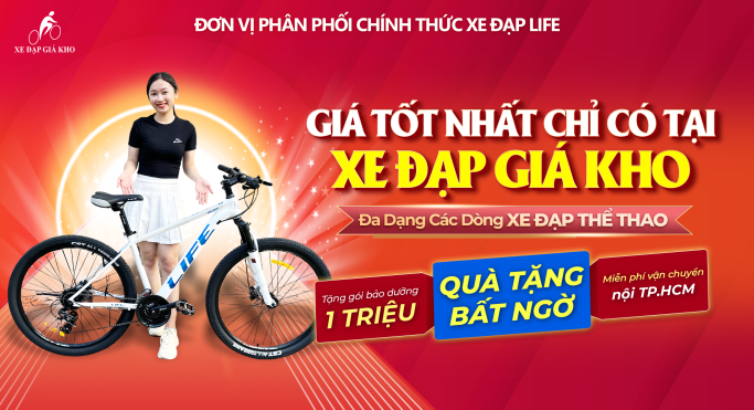 Xe Đạp Giá Kho – Nguồn Xe Đạp Nhập Khẩu Lớn Nhất Việt Nam