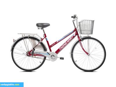 xe đạp phổ thông thống nhất gn 06 27 inch - màu đỏ