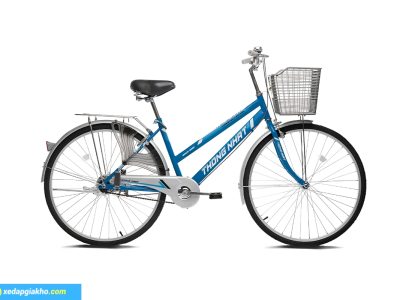 xe đạp phổ thông thống nhất gn 06 27 inch - màu xanh
