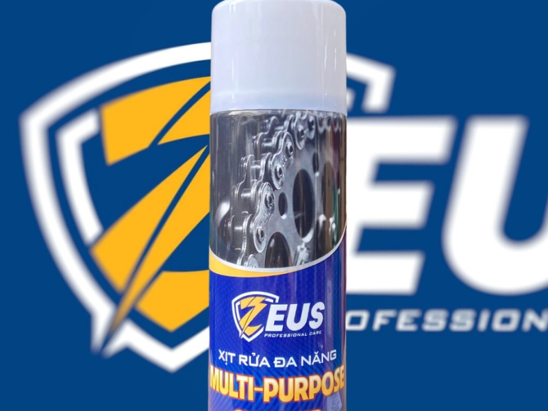 Chai Vệ Sinh Sên Xe Đạp Cao Cấp 8 Chai vệ sinh sên xe đạp Zeus Multi giúp bảo vệ xe, tăng khả năng vận hành trơn tru