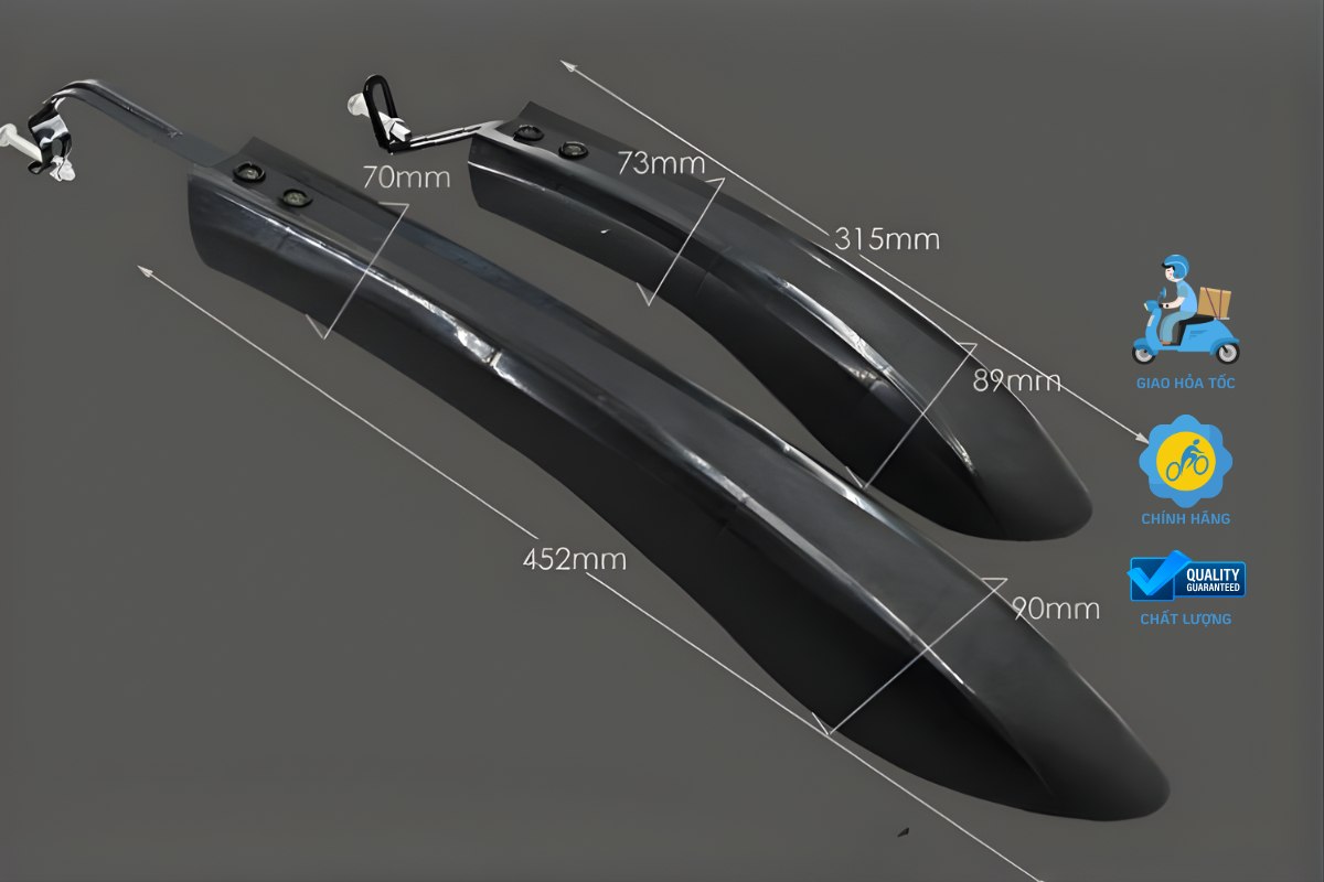 Chắn Bùn Dài Gọng Sắt Lỗ Khung 4 Chắn Bùn Dài Gọng Sắt Lỗ Khung